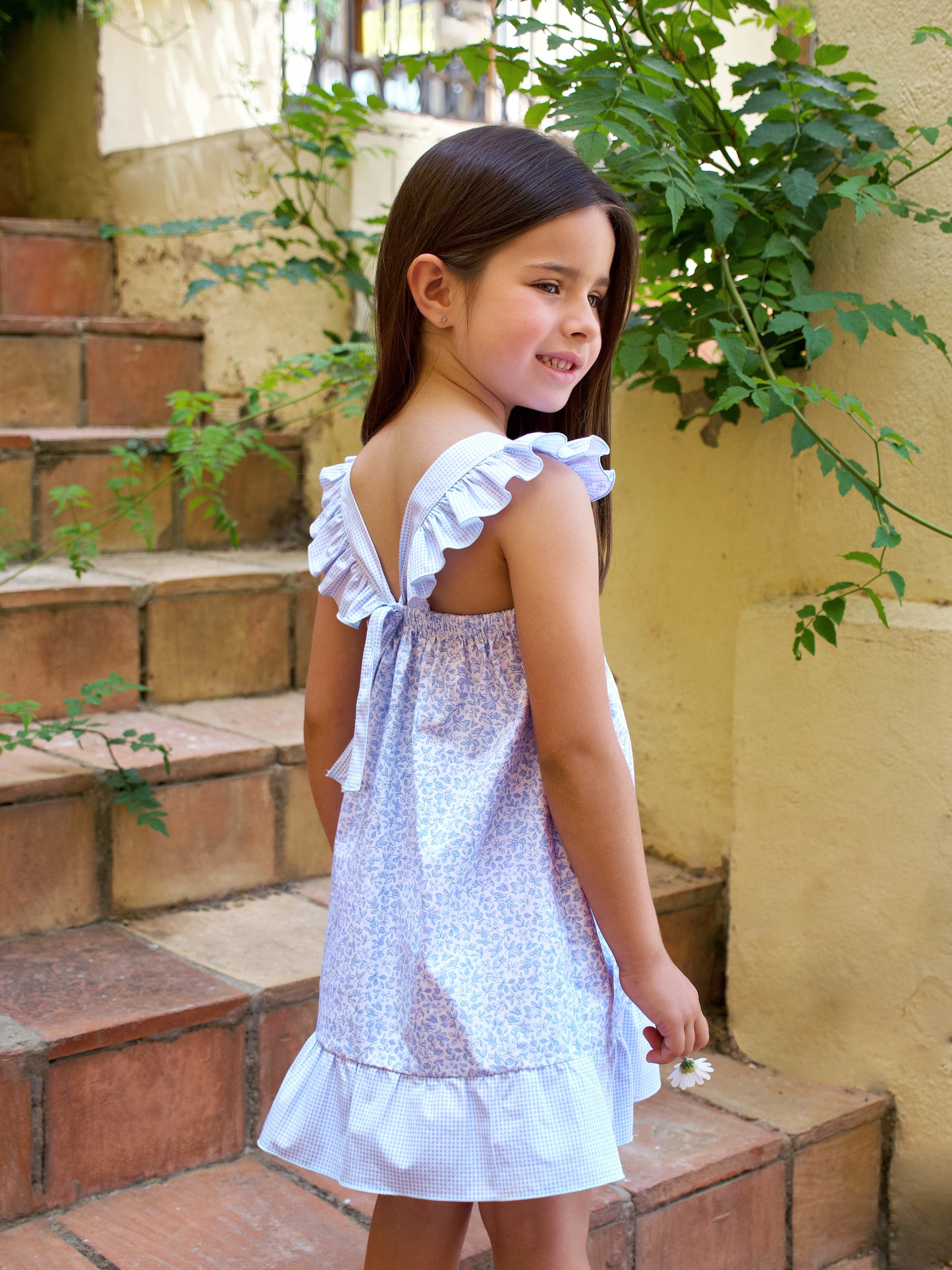 BLUE SUMMER DRESS