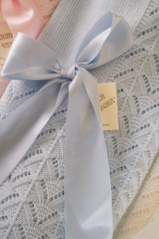 KNITTED BABY BLANKET